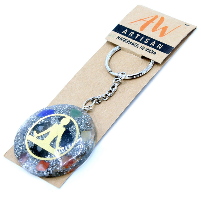 Orgonite Power Sleutelhangers - Boeddha Zeven Chakra