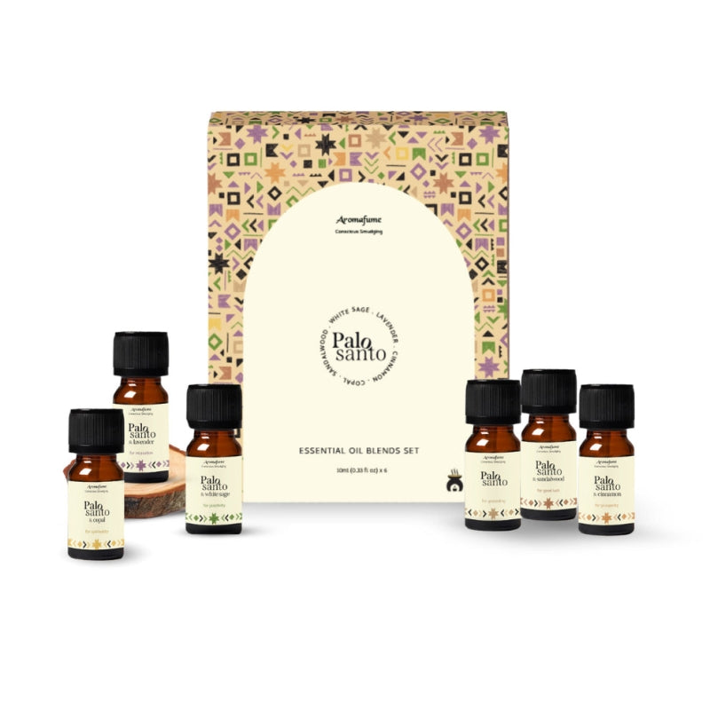 Aromafume etherische olie blends set Palo Santo