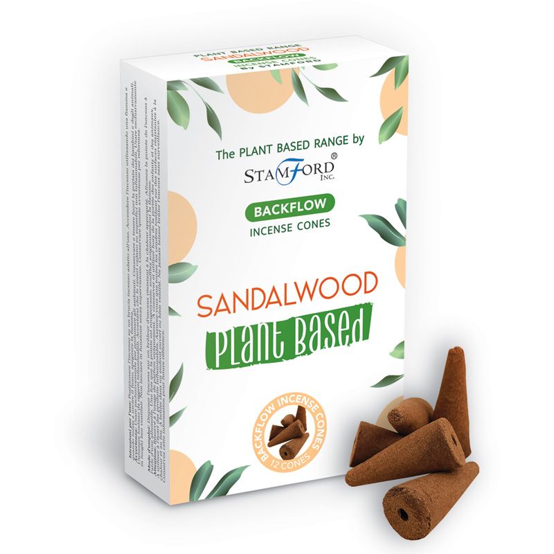 Backflow Wierookkegels - Sandalwood
