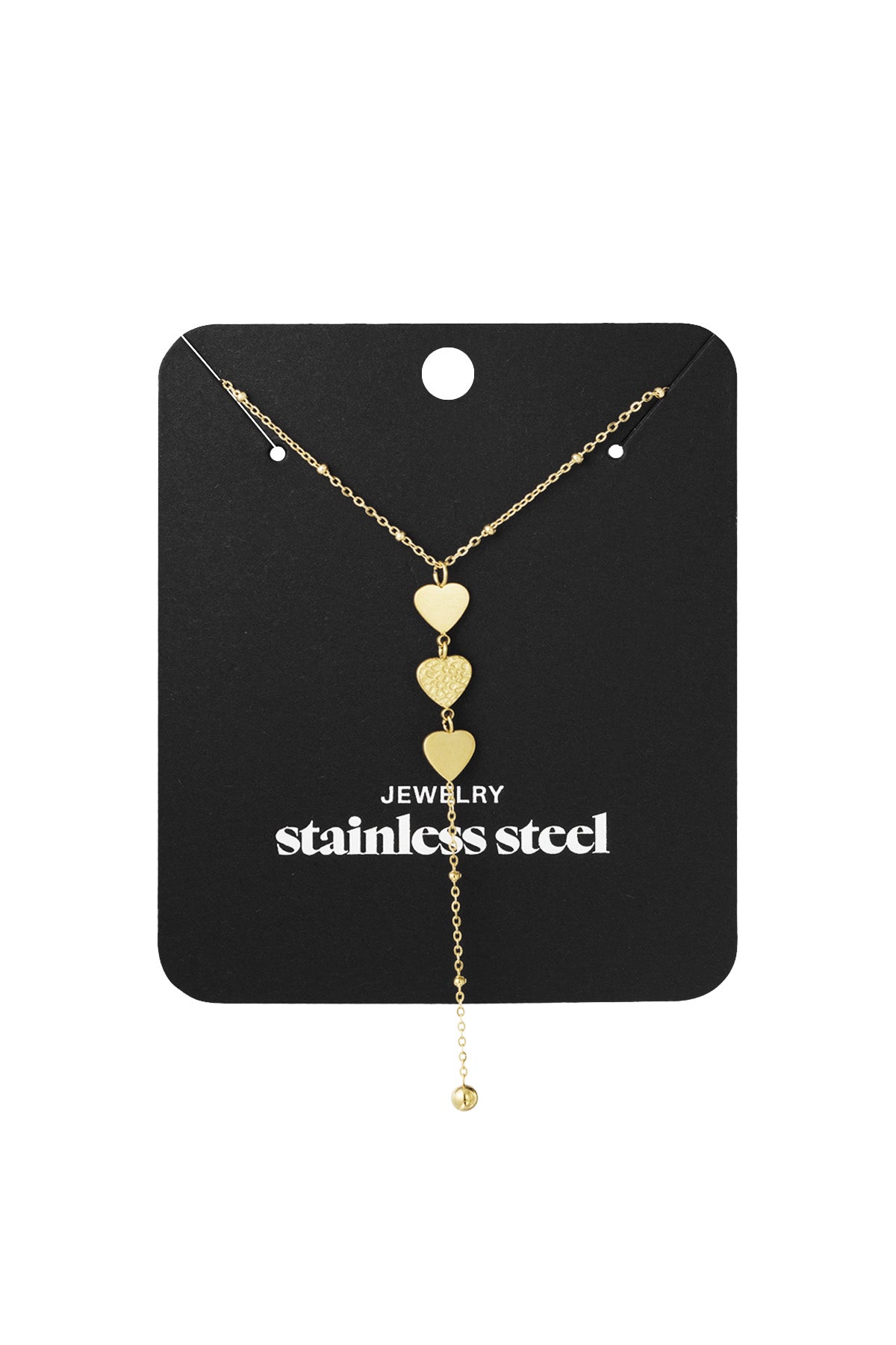 Stainless steel yours ketting