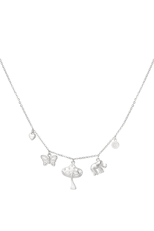 HZ Bedelketting Little Wonders – goudkleurig of zilverkleurig