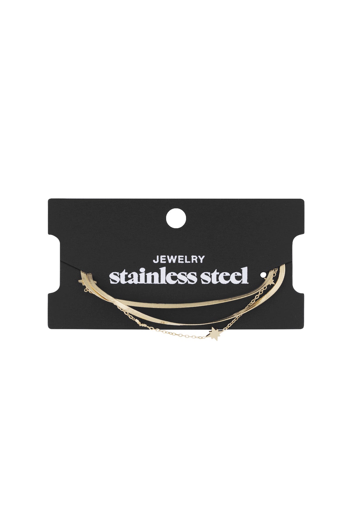 Stainless Steel golden layers armband