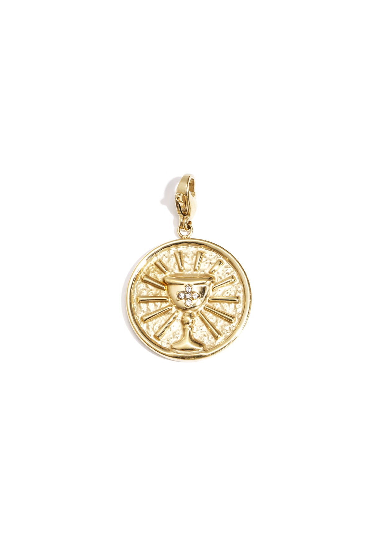 Stainless Steel Sieraden bedel beker op munt DIY