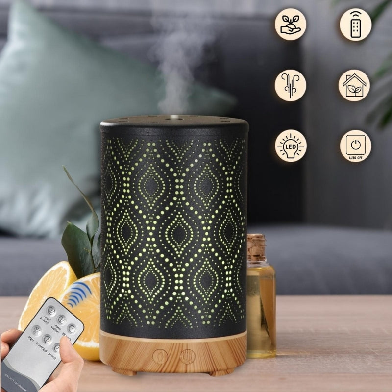Aroma diffuser Seville zwart 200ml