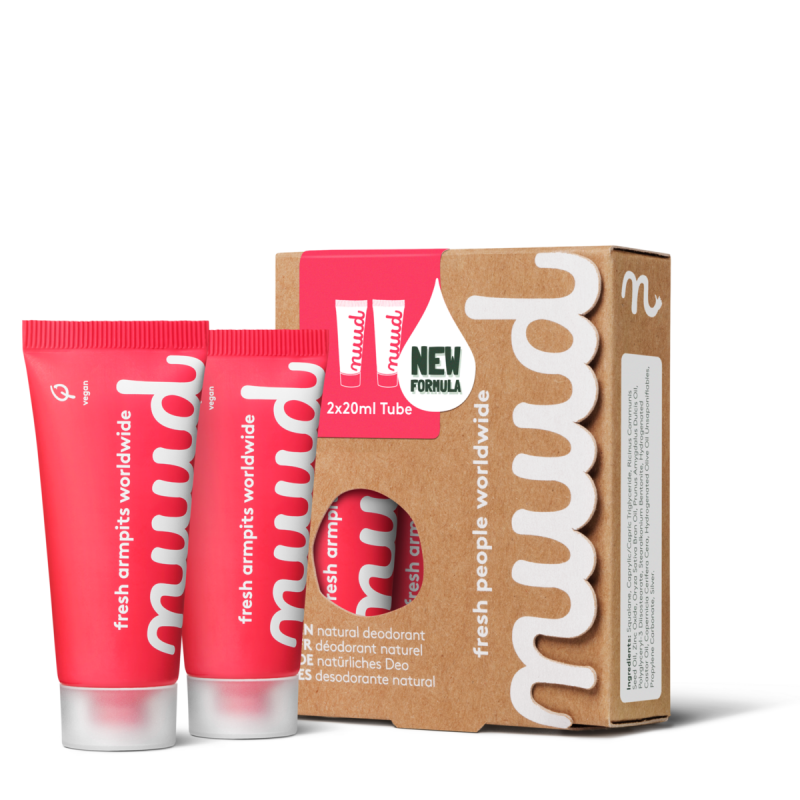 Vegan deodorant - Smarter Pack Red