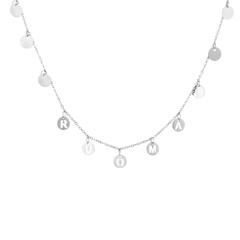 Ketting met muntjes - amour S.S.