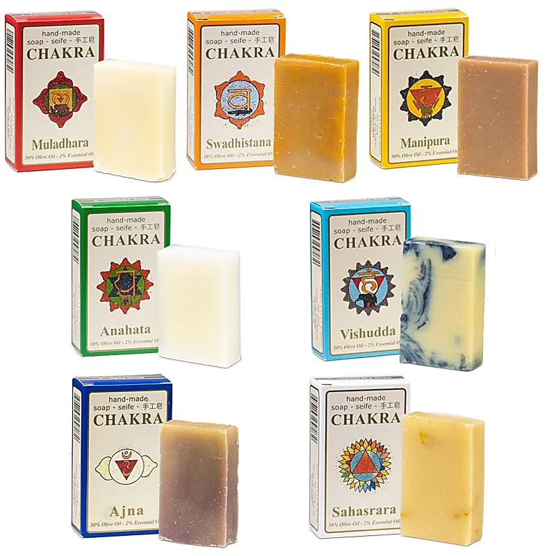 Set van 7 Chakra zepen 497g