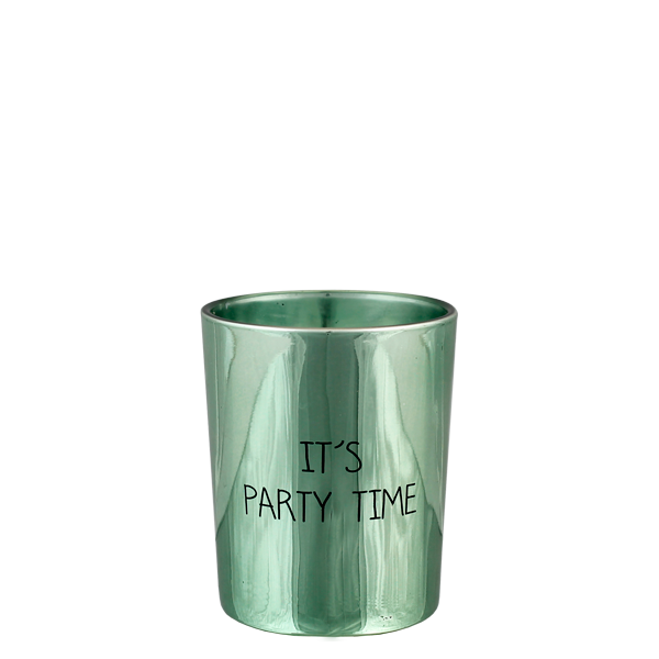 Kaars IT 'S PARTY TIME - Minty Bamboo