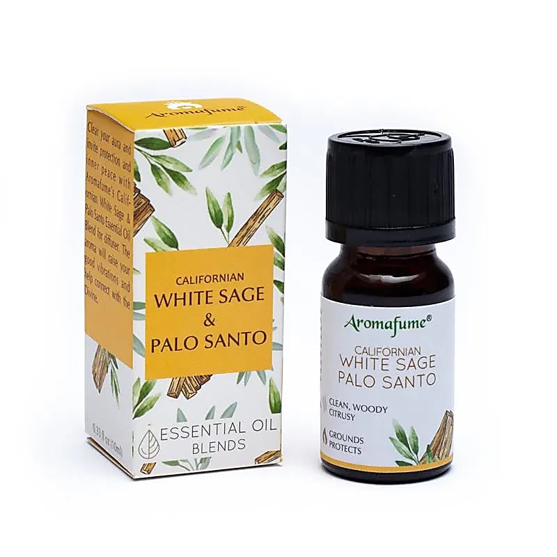 Witte salie & palo santo olie