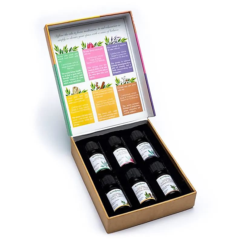 White Sage essentiële oliemix set 6