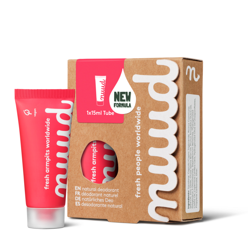 Vegan deodorant - Startpakket Rood