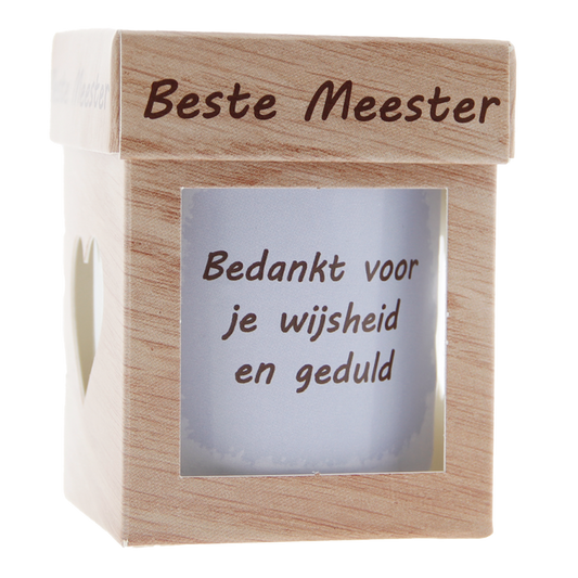Beste Meester - Wijsheid en geduld