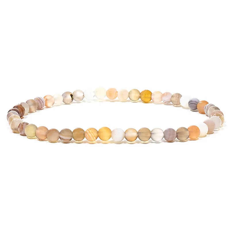 Agaat armband elastisch