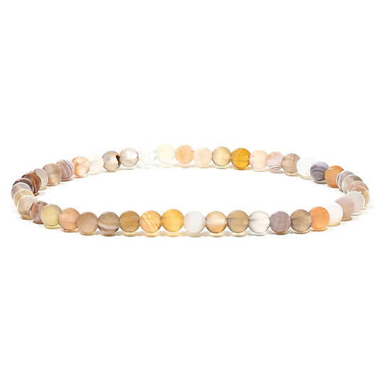 Agaat armband elastisch