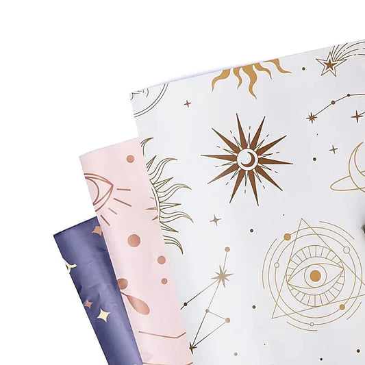 Cadeaupapier astrologie 3 vellen