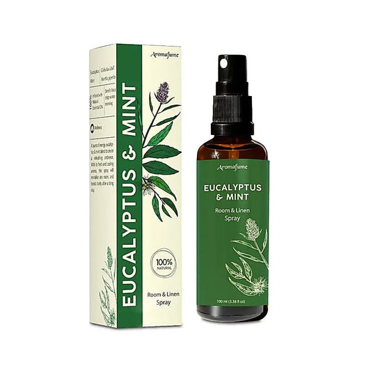 Aromafume kamer & textielspray eucalyptus & munt 100ml (kopie)