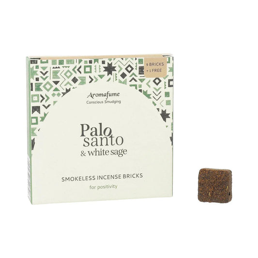 Wierookblokjes Palo Santo & White Sage (witte salie) 40 g