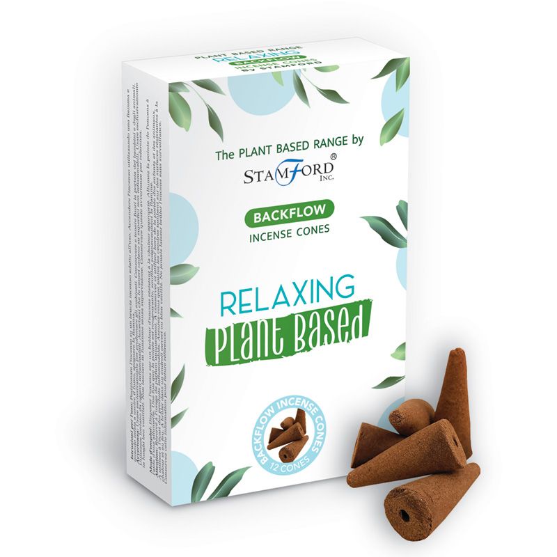 Plantaardige Backflow Wierookkegels - Relaxing