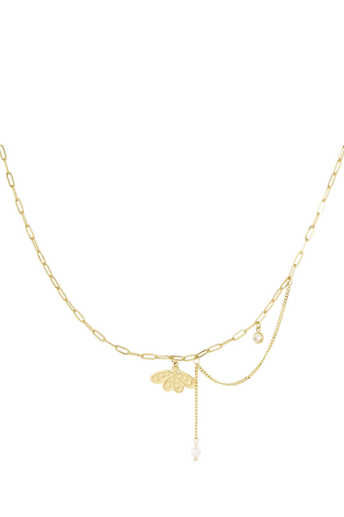 HZ Ketting Lumi – Stainless Steel Goud of zilver