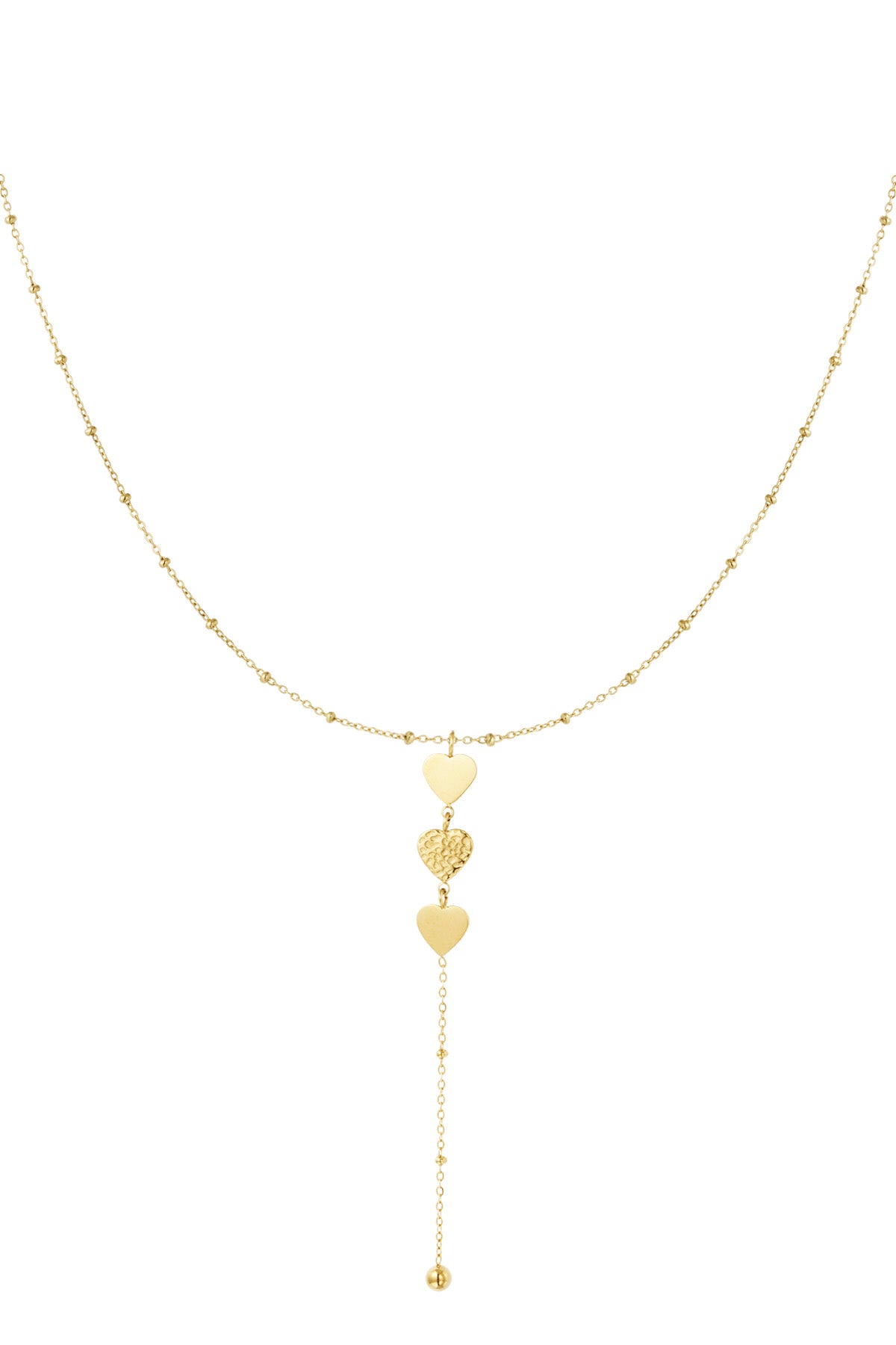 Stainless steel yours ketting