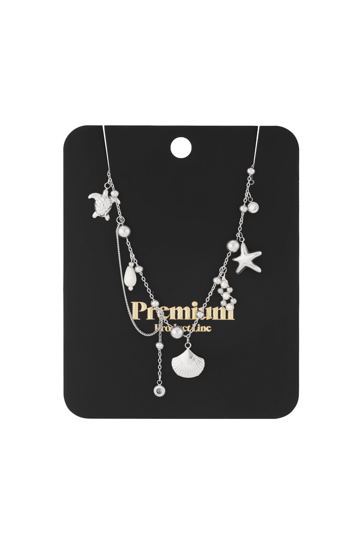 Stainless Steel beach days ketting