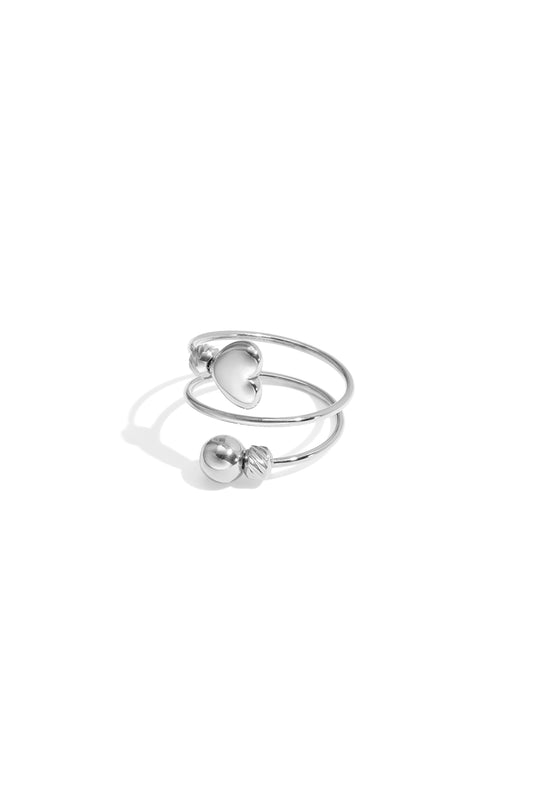 HZ Ring – Heart Twist