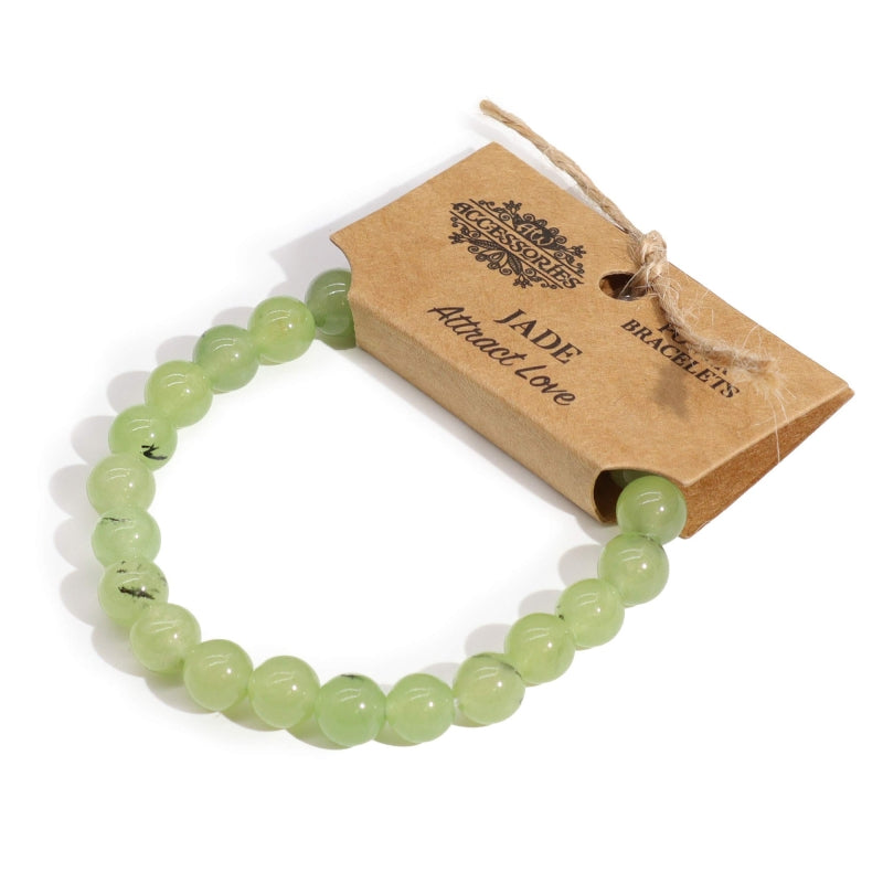 Power Armband - Jade 8mm