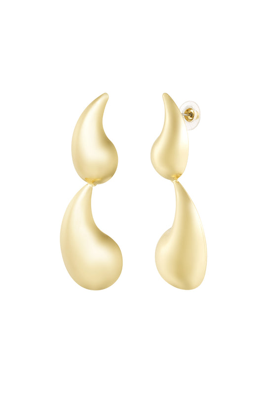 HZ Oorbellen – Golden Drops
