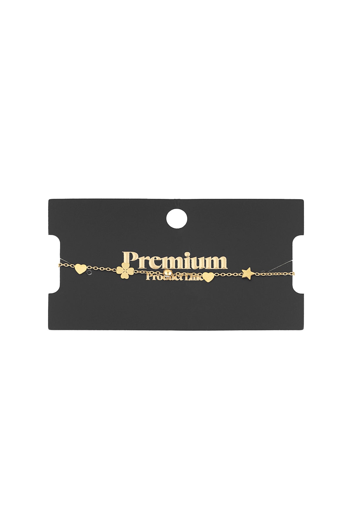 Stainless Steel gleaming wish armband