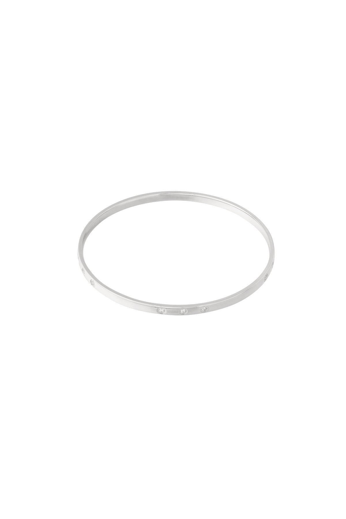 HZ Bangle armband Silver Radiance