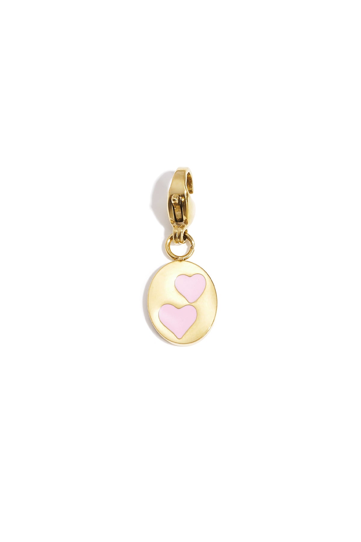 Stainless Steel Sieraden bedel munt met hartjes DIY