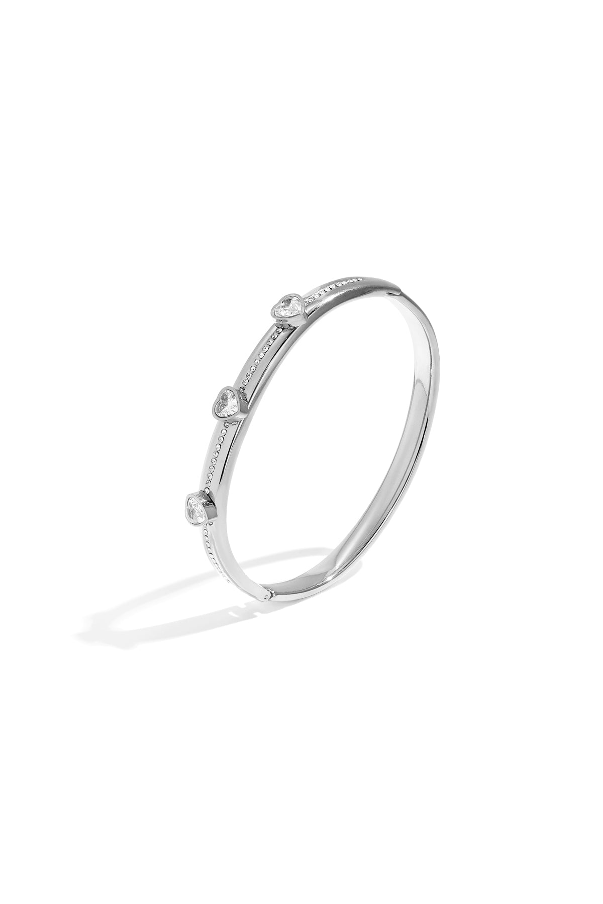 Stainless Steel Armband met hart