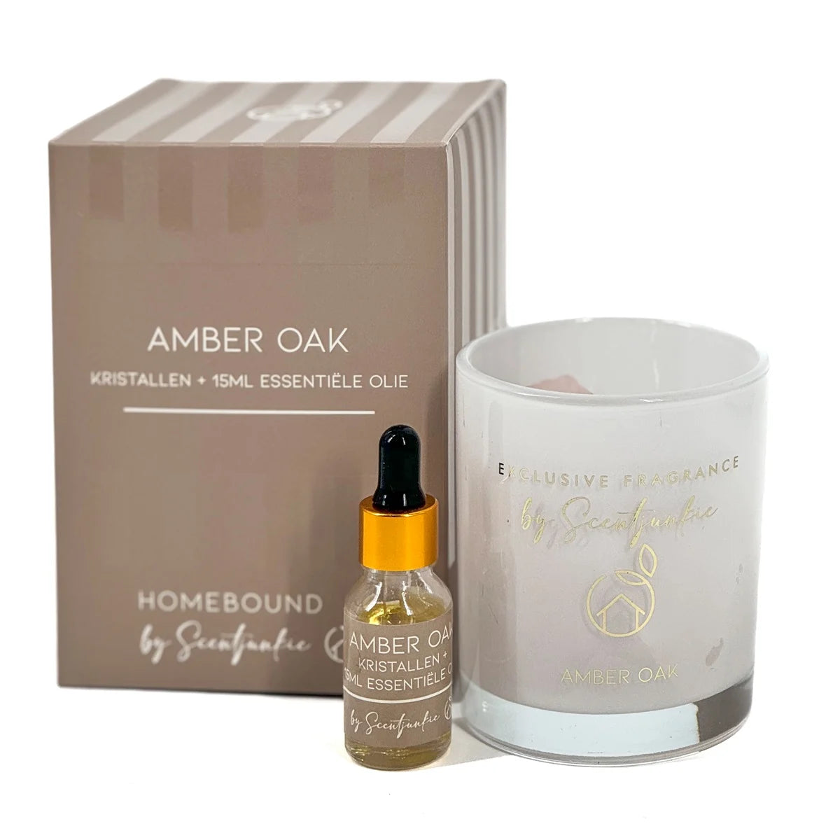 Scent Junkie Geur kristallen - Amber Oak