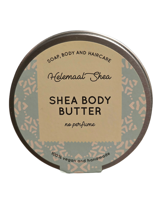 HelemaalShea Shea Body Butter – Parfumvrij 100ml