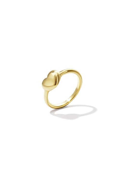 Stainless Steel  Ring met hart