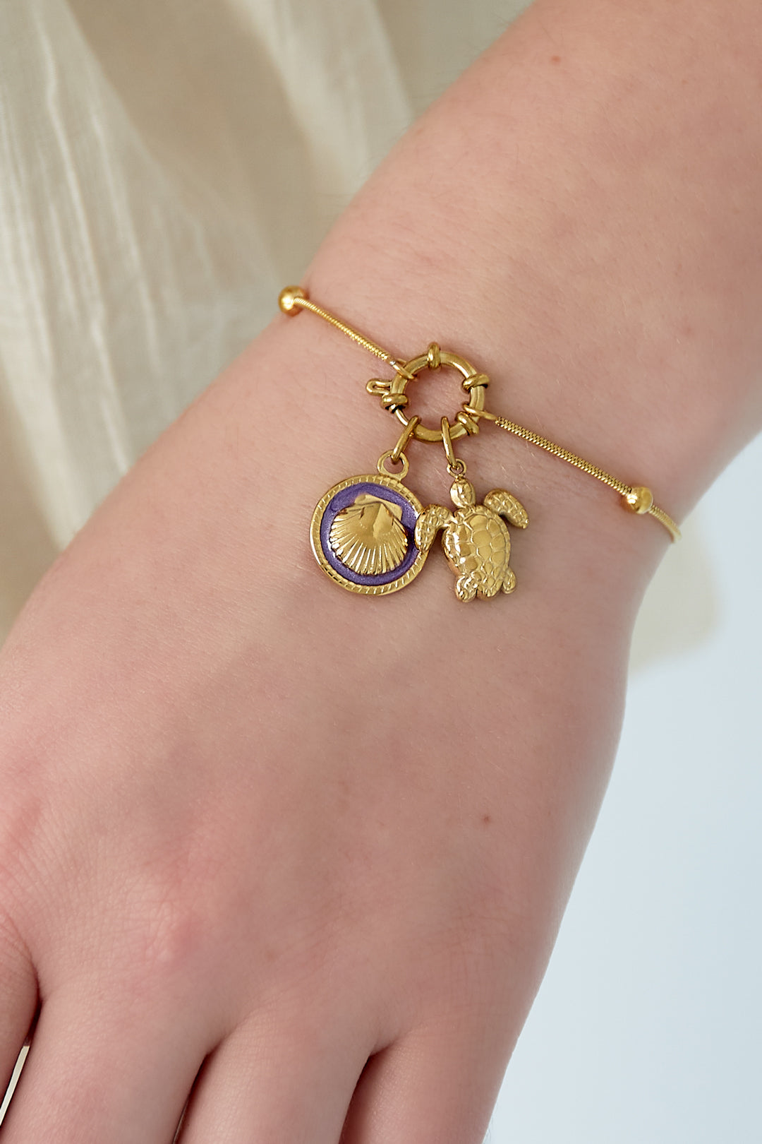 DIY-armband schildpad