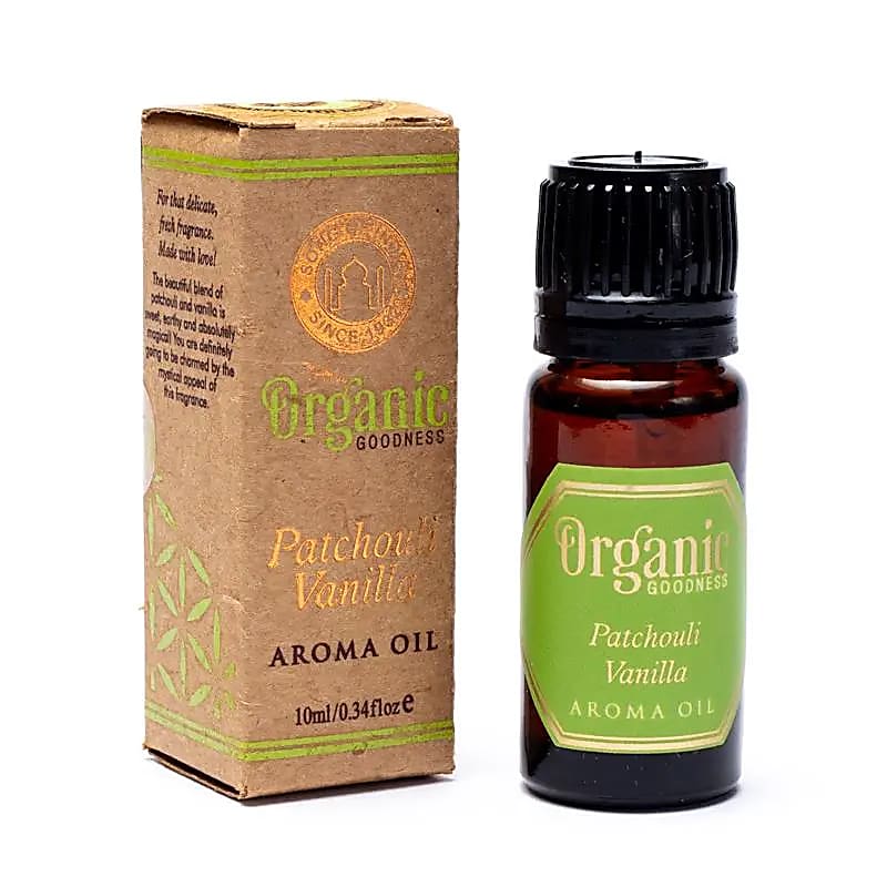 Organic aroma olie Patchouli Vanille 10ml