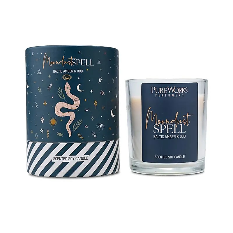 Celestial Magic geurkaars Moondust Spell - Baltic Amber & Oud