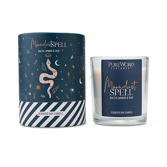 Celestial Magic geurkaars Moondust Spell - Baltic Amber & Oud