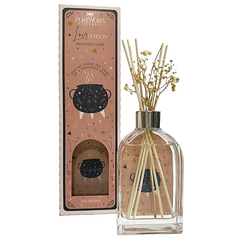 Celestial Magic botanische diffuser Love Potion - Pink Prosecco & Rose 150 ml