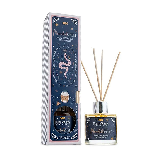 Celestial Magic geurstokjes Moondust Spell - Baltic Amber & Oud 50 ml
