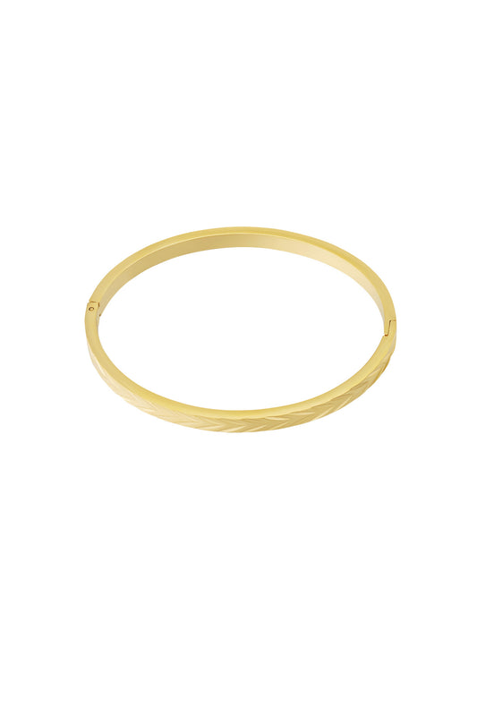Stainless steel armband Geometrisch