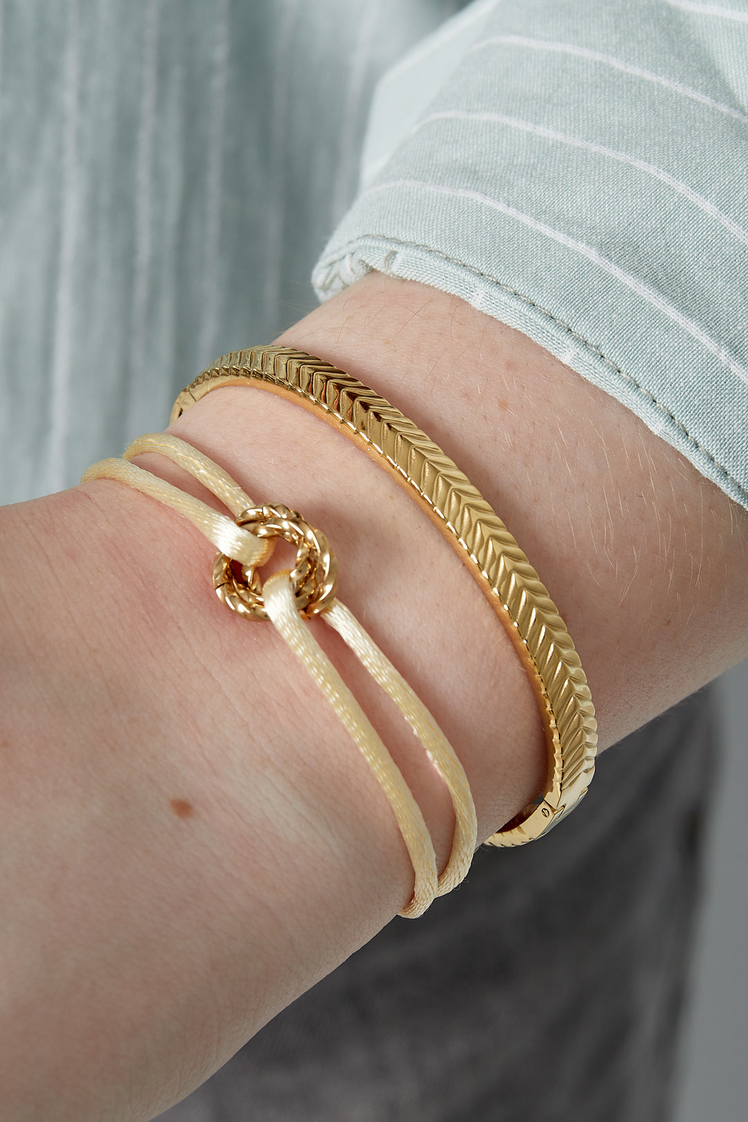 Stainless Steel Gevlochten armband