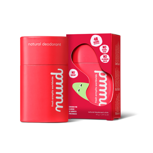 Nuud Natural Deodorant Stick Parfumvrij – 45 gram