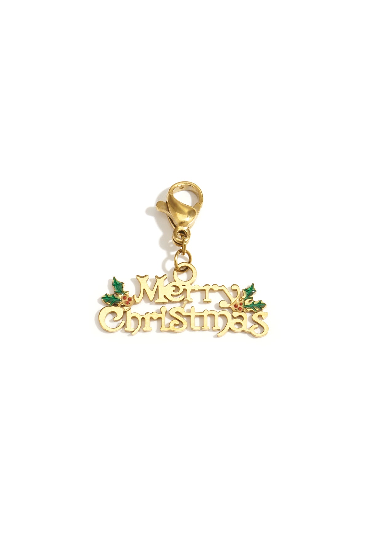 Stainless Steel Sieraden bedel merry christmas DIY