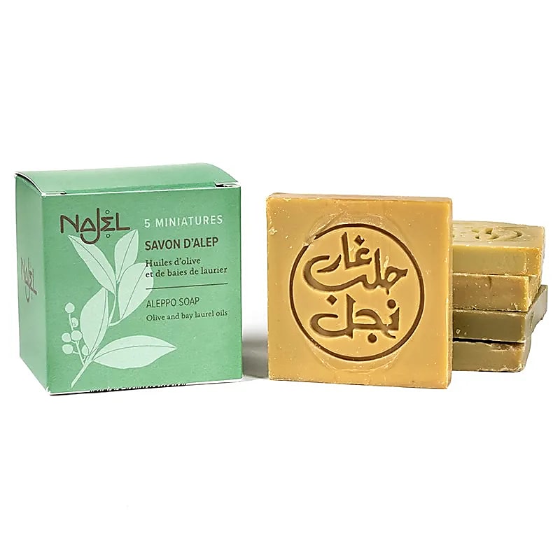 Aleppo gastenzeepjes SET 5 zeepjes 5x20 g