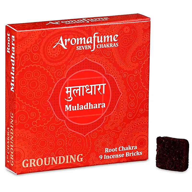 Aromafume Chakra wierookblokjes 1e chakra