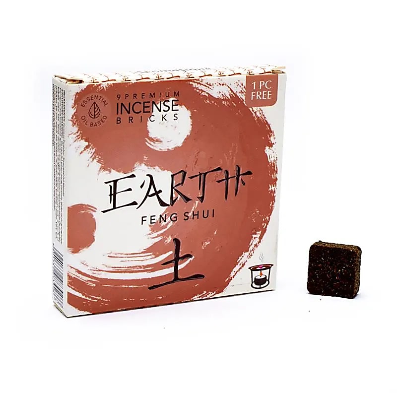 Feng Shui wierookblokjes Aarde 40g