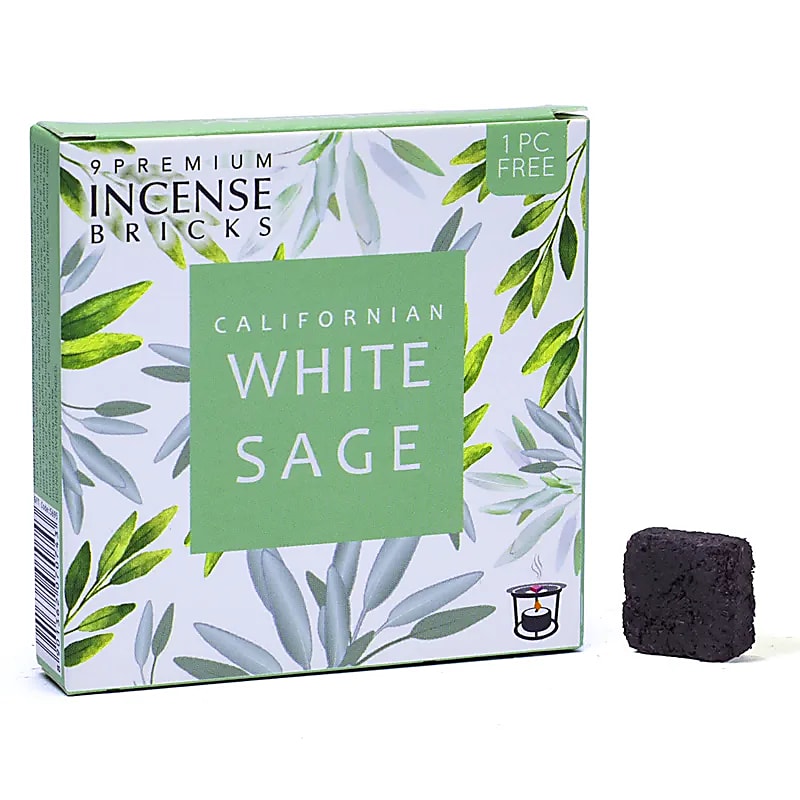 Wierookblokjes White Sage - Witte salie 40g