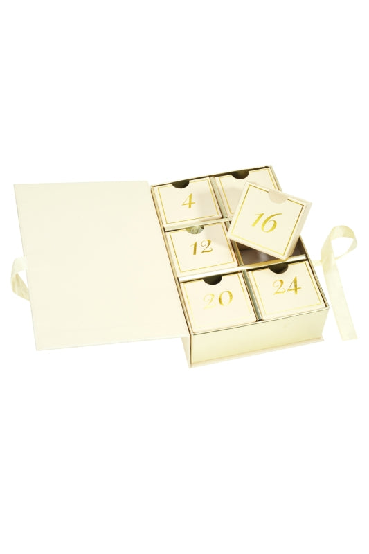 Luxe Sieraden Adventskalender Goud/Bruin - 6 Glanzende Verrassingen
